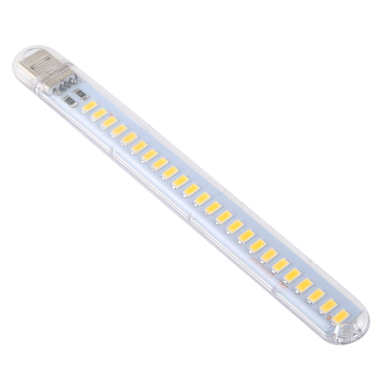 3W 24LEDs 5V 200LM USB LED Book Light Portable Night Light Warm Light - free shipping - PMC TechLife - Order now!