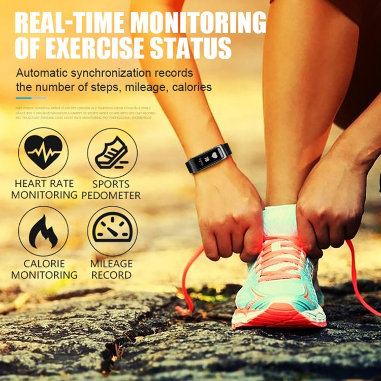 Y3 0.96 inch OLED Screen Smart Bracelet, Support Sleep Monitoring / Heart Rate Monitoring / Bluetooth Call(Black) - Smart Wristbands by PMC TechLife | Online Shopping South Africa | PMC TechLife | Buy Now Pay Later Mobicred