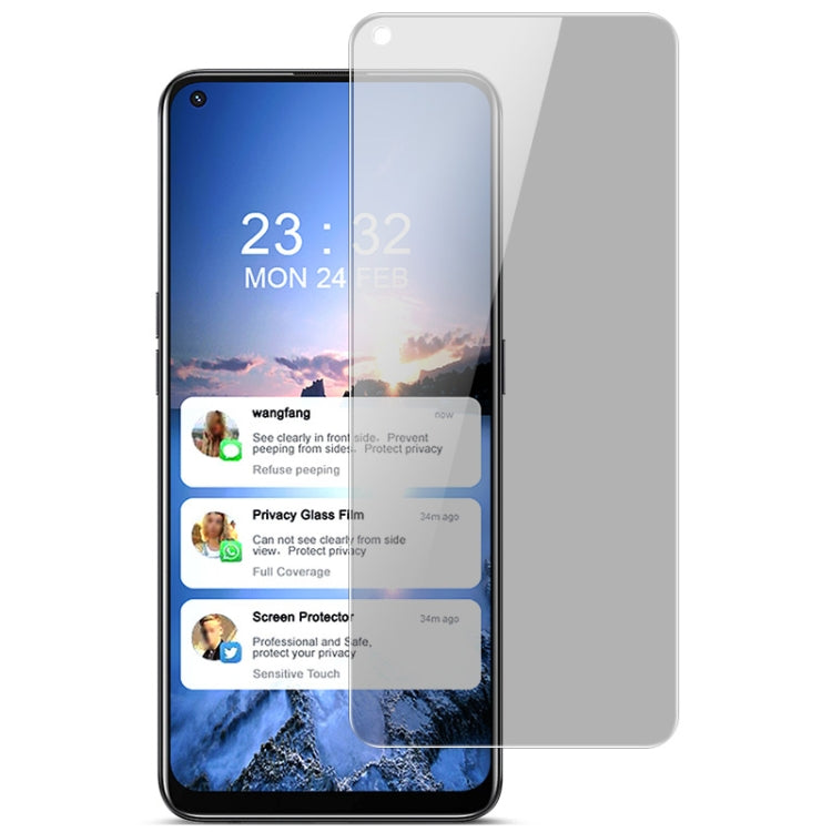 For OPPO F19 Pro / F19 Pro+ 5G / Find X3 Lite / Reno5 Z  / Reno5 F IMAK HD Anti-spy Tempered Glass Protective Film - OPPO Tempered Glass by PINWUYO | Online Shopping South Africa | PMC TechLife | Buy Now Pay Later Mobicred