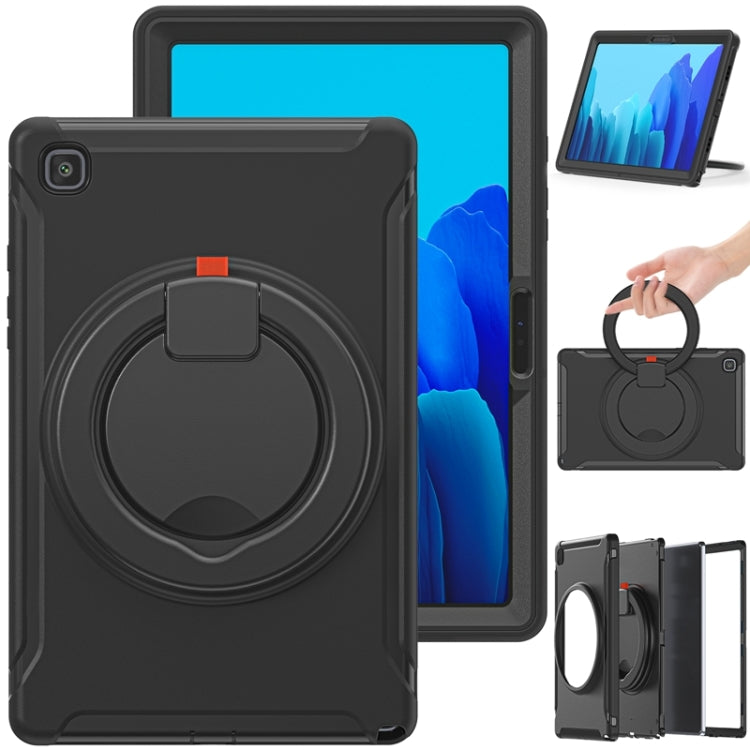 Shockproof TPU + PC Protective Case with 360 Degree Rotation Foldable Handle Grip Holder & Pen Slot For Samsung Galaxy Tab A7 10.4 2020 T500(Black) - Other Galaxy Tab PC by PMC TechLife | Online Shopping South Africa | PMC TechLife | Buy Now Pay Later Mobicred