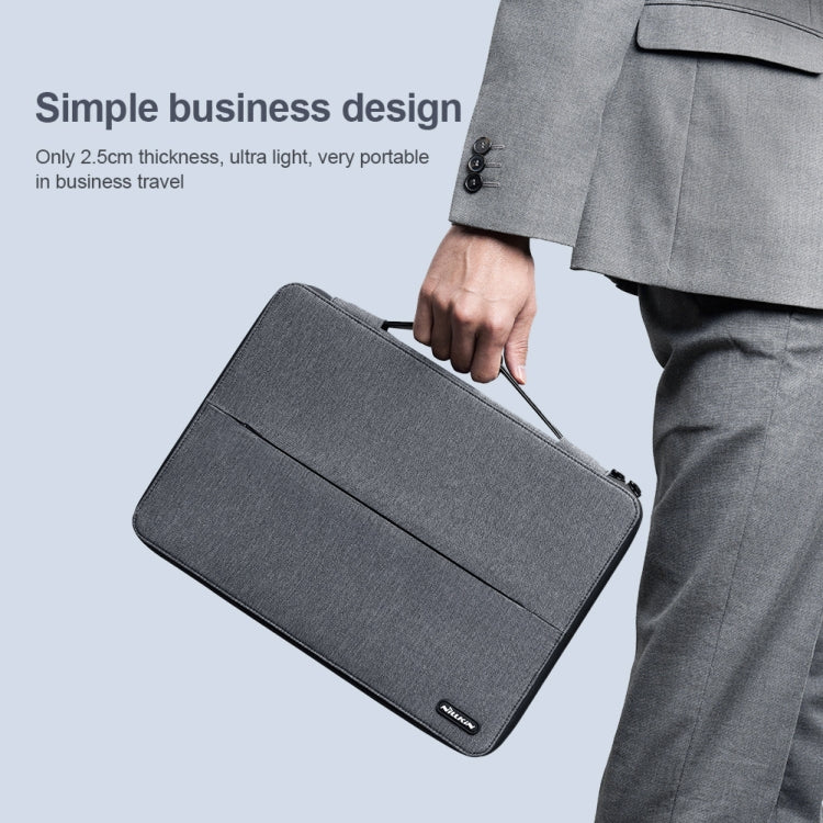 NILLKIN Multifunctional Laptop Storage Bag Handbag with Holder, Classic Version For 14 inch and Below Laptop(Black) - free shipping - PMC TechLife - Order now!
