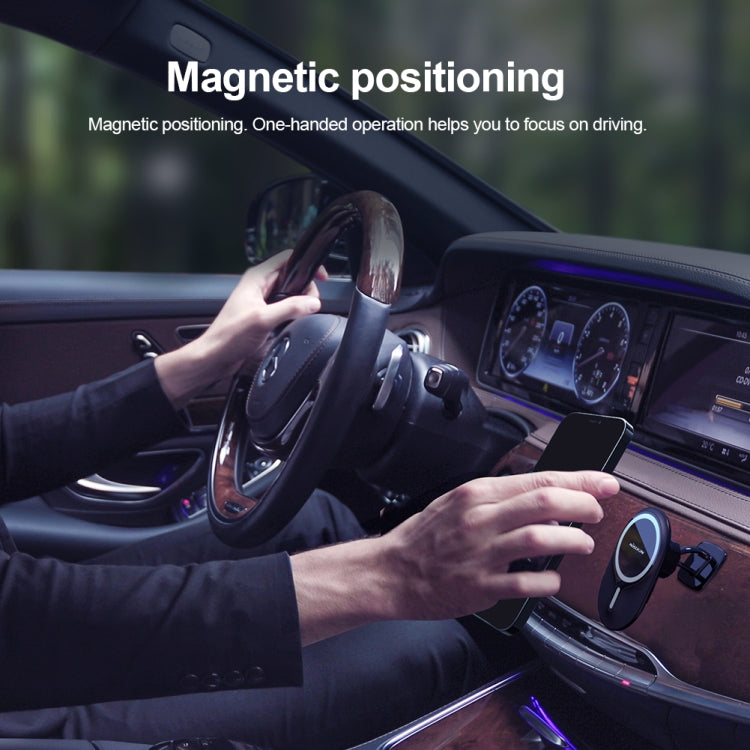 NILLKIN NKL01 MagRoad Lite Paste Type Car Magnetic Wireless Charging Holder - Universal Car Holders by NILLKIN | Online Shopping South Africa | PMC TechLife | Buy Now Pay Later Mobicred
