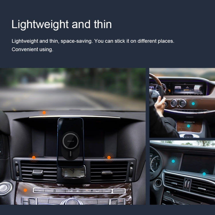 NILLKIN NKL01 MagRoad Lite Paste Type Car Magnetic Wireless Charging Holder - Universal Car Holders by NILLKIN | Online Shopping South Africa | PMC TechLife | Buy Now Pay Later Mobicred