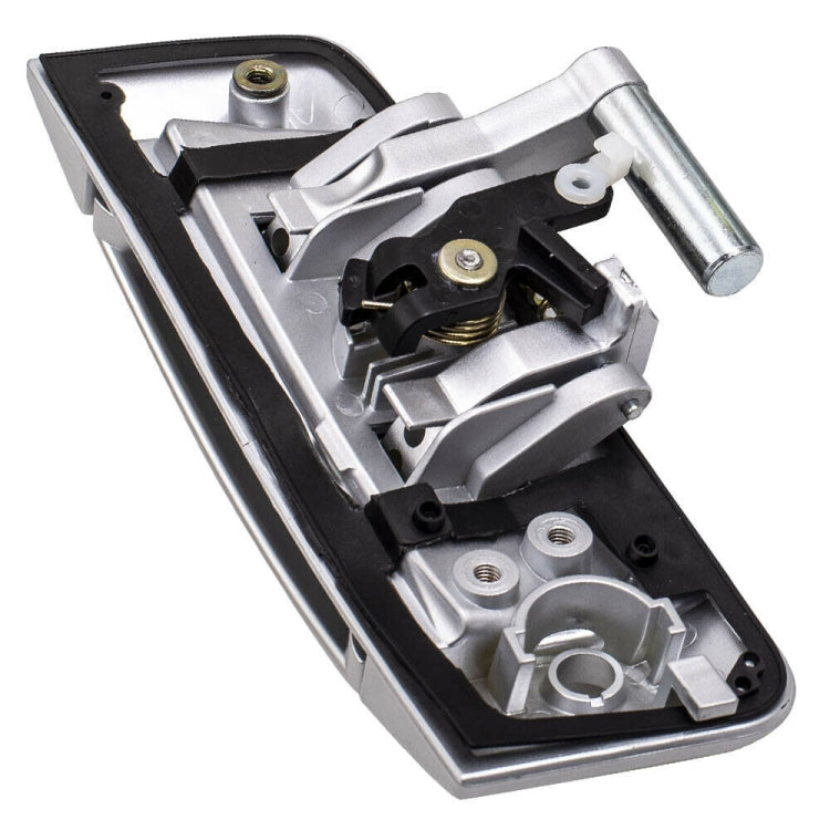 1 Pair Car Front Door Outside Handle 80607-CD41E+80606-CD01E for Nissan 350Z 2003-2009 (Black) - Door Handles by PMC TechLife | Online Shopping South Africa | PMC TechLife