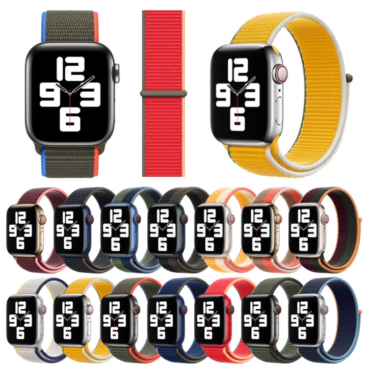 Loop Type Sport Watch Band For Apple Watch Series 9&8&7 41mm / SE 3&SE 2&6&SE&5&4 40mm / 3&2&1 38mm (Starlight) - Watch Bands by PMC TechLife | Online Shopping South Africa | PMC TechLife | Buy Now Pay Later Mobicred