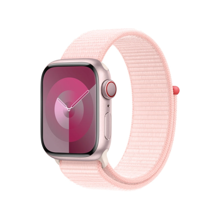 Loop Type Sport Watch Band For Apple Watch Ultra 49mm&Watch Ultra 2 49mm / Series 9&8&7 45mm / SE 3&SE 2&6&SE&5&4 44mm / 3&2&1 42mm (Sand Pink) - Watch Bands by PMC TechLife | Online Shopping South Africa | PMC TechLife