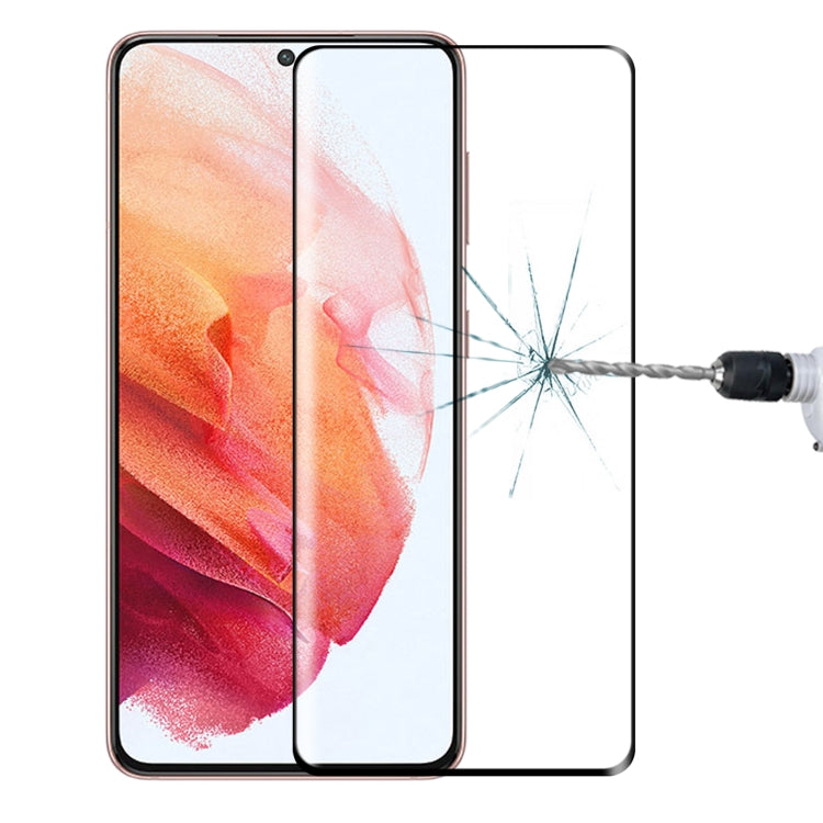 For Samsung Galaxy S21 5G Full Glue 9H HD 3D Curved Edge Tempered Glass Film(Black) - free shipping - PMC TechLife - Order now!