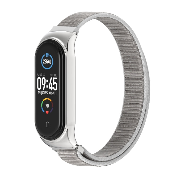 For Xiaomi Mi Band 6 / 5 / 4 / 3 Mijobs CS Breathable Nylon Watch Band(Seashell) - free shipping - PMC TechLife - Order now!