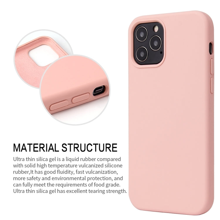 For iPhone 13 Solid Color Liquid Silicone Shockproof Protective Case(Matcha Green) - iPhone 13 Cases by PMC TechLife | Online Shopping South Africa | PMC TechLife