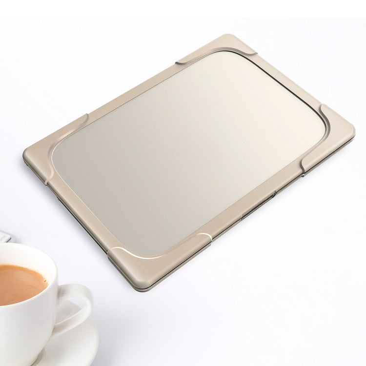 For Microsoft Surface Laptop 3 / 4 13.5 inch 1868 / 1951 Steel TPU + PC Two-color Anti-fall Laptop Protective Case(Khaki) - free shipping - PMC TechLife - Order now!