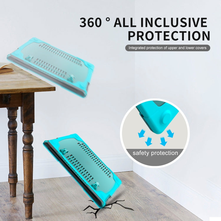 For Microsoft Surface Laptop 3 / 4 / 5 13.5 inch 1769 / 1867 / 1958 Cloth TPU + PC Two-color Anti-fall Laptop Protective Case(Sky Blue) - Microsoft by PMC TechLife | Online Shopping South Africa | PMC TechLife | Buy Now Pay Later Mobicred
