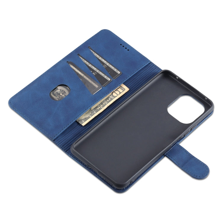 For Xiaomi Mi 11 Lite AZNS Skin Feel Calf Texture Horizontal Flip Leather Case with Card Slots & Holder & Wallet(Black) - Xiaomi Cases by AZNS | Online Shopping South Africa | PMC TechLife | Buy Now Pay Later Mobicred
