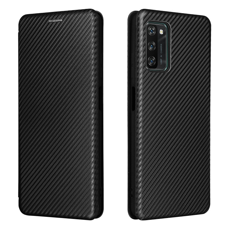 For Blackview A100 Carbon Fiber Texture Horizontal Flip TPU + PC + PU Leather Case with Card Slot(Black) - More Brand by PMC TechLife | Online Shopping South Africa | PMC TechLife | Buy Now Pay Later Mobicred