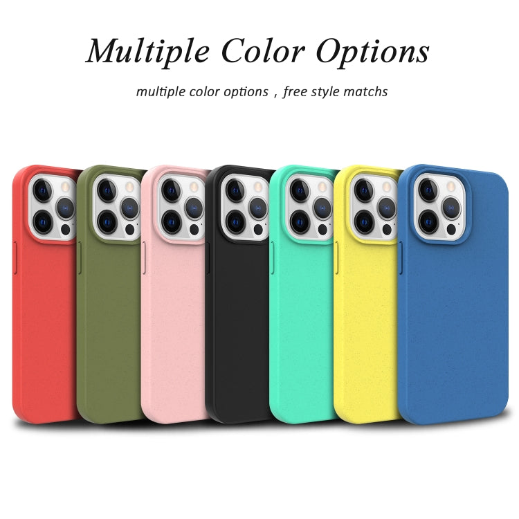 For iPhone 13 Pro Starry Series Shockproof Straw Material + TPU Protective Case (Pink) - iPhone 13 Pro Cases by PMC TechLife | Online Shopping South Africa | PMC TechLife | Buy Now Pay Later Mobicred
