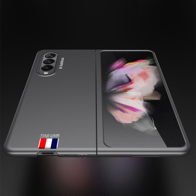 For Samsung Galaxy Z Fold3 5G GKK Ultra-thin Full Coverage Painted Protective Case(Limited Edition Black Label) - Galaxy Phone Cases by GKK | Online Shopping South Africa | PMC TechLife | Buy Now Pay Later Mobicred