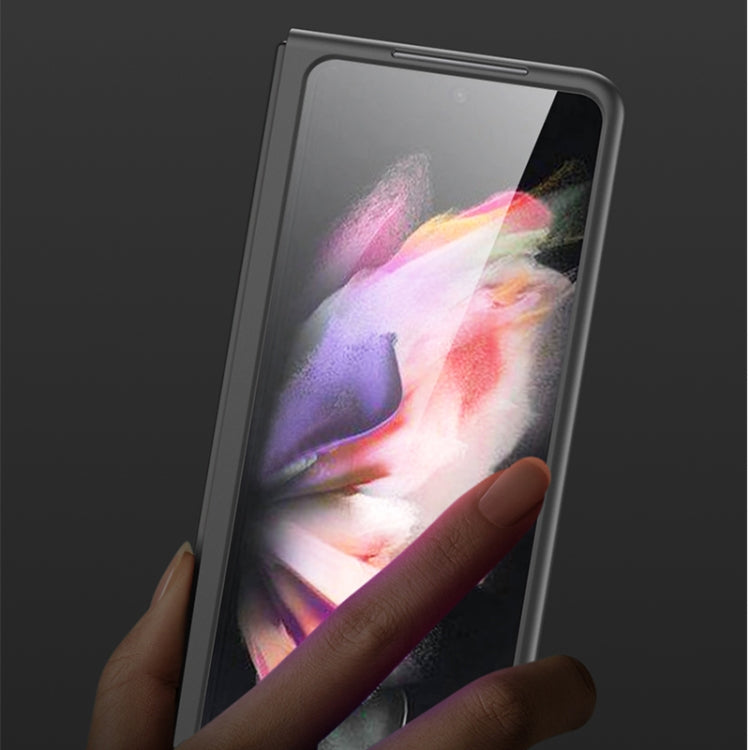 For Samsung Galaxy Z Fold3 5G GKK Ultra-thin Full Coverage Painted Protective Case(Limited Edition Black Label) - Galaxy Phone Cases by GKK | Online Shopping South Africa | PMC TechLife | Buy Now Pay Later Mobicred