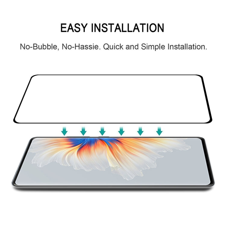 For Xiaomi Mi Mix 4 25 PCS 3D Curved Edge Full Screen Tempered Glass Film(Black) -  by PMC TechLife | Online Shopping South Africa | PMC TechLife