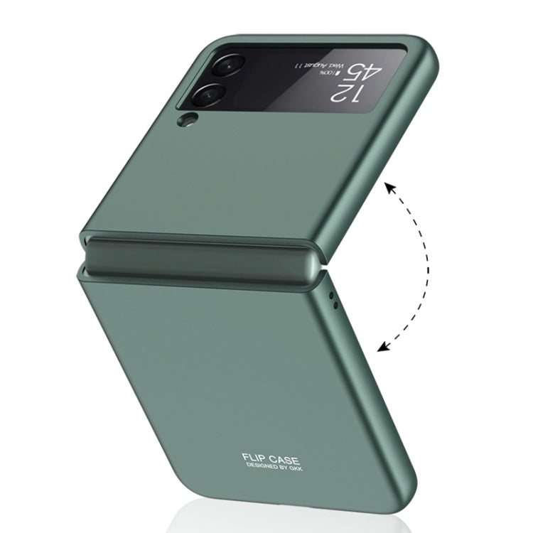 For Samsung Galaxy Z Flip3 5G GKK Ultra-thin Full Coverage PC Protective Case(Dark Night Green) - Galaxy Phone Cases by GKK | Online Shopping South Africa | PMC TechLife | Buy Now Pay Later Mobicred