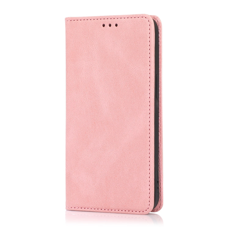 For iPhone 13 mini Strong Magnetic Crazy Horse Texture Horizontal Flip Leather Case with Holder & Card Slots & Wallet (Rose Gold) - free shipping - PMC TechLife - Order now!