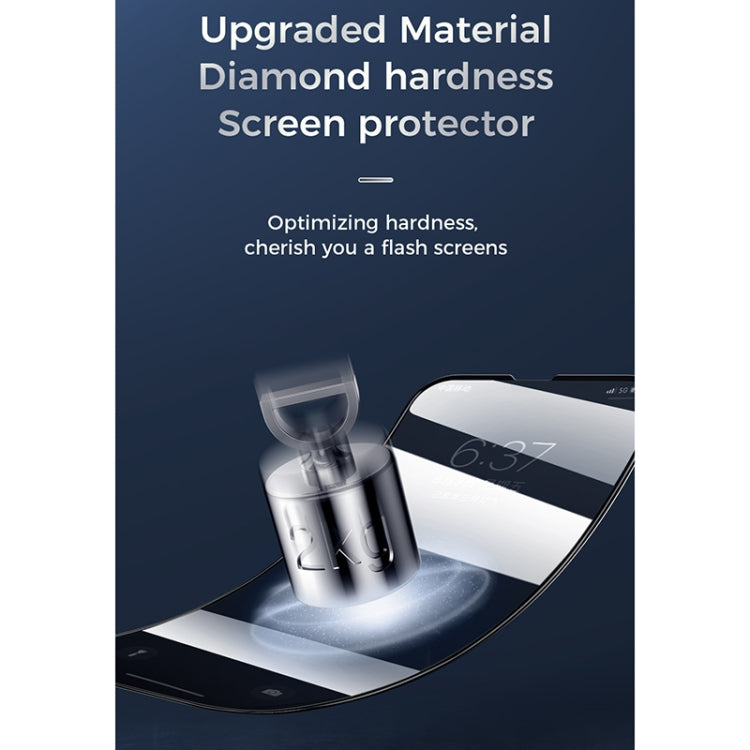 For iPhone 13 / 13 Pro JOYROOM JR-PF902 Knight Series 2.5D Silk Screen Full Screen Anti-spy Tempered Glass Film - free shipping - PMC TechLife - Order now!