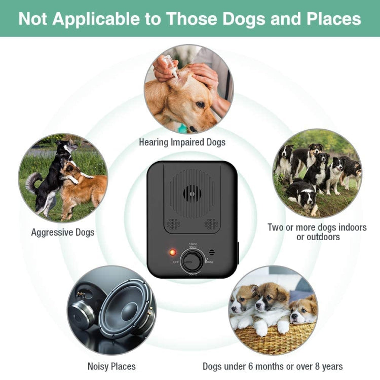 RC-309 Bark Control Devices Defer Nuisance Barking(Black) - free shipping - PMC TechLife - Order now!