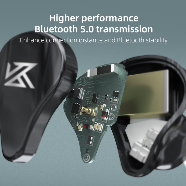 KZ SA08 Wireless Four-unit 5BA Balance Armature Bluetooth In-ear TWS Earphone(Black) - free shipping - PMC TechLife - Order now!