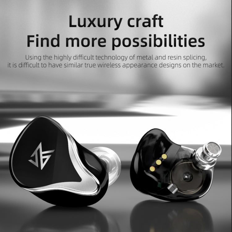KZ Z3 Hybrid Technology 1DD+1BA Wireless Bluetooth 5.2 Sports Noise Reduction TWS In-ear Earphone(Black) - free shipping - PMC TechLife - Order now!