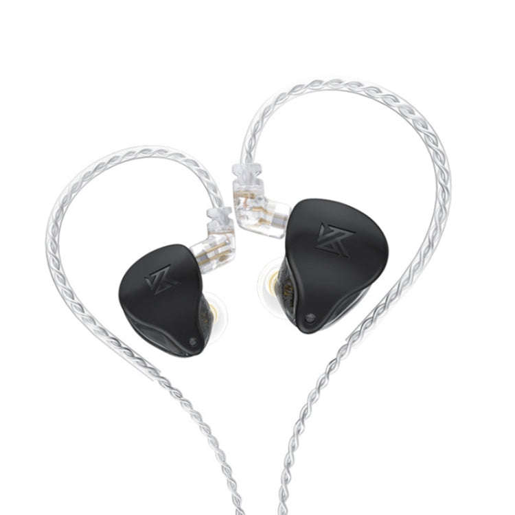 KZ AST 24-unit Balance Armature Monitor HiFi In-Ear Wired Earphone No Mic(Black) - free shipping - PMC TechLife - Order now!
