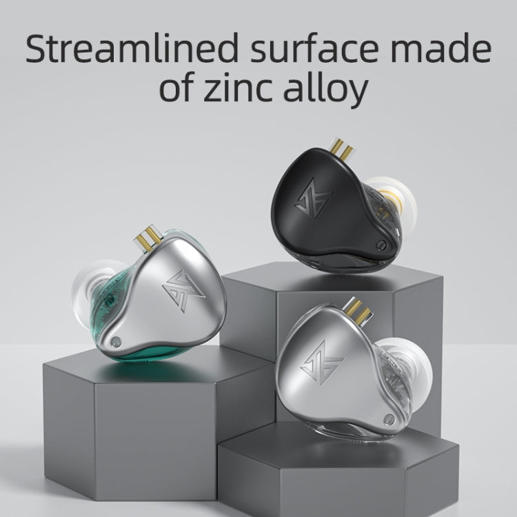 KZ AST 24-unit Balance Armature Monitor HiFi In-Ear Wired Earphone No Mic(Green) - free shipping - PMC TechLife - Order now!