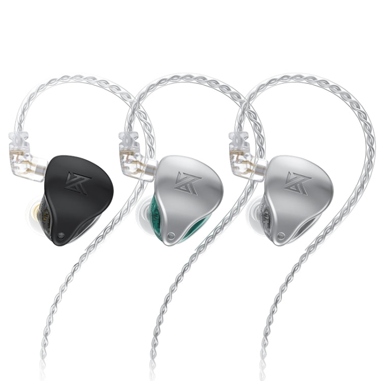 KZ AST 24-unit Balance Armature Monitor HiFi In-Ear Wired Earphone With Mic(Black) - free shipping - PMC TechLife - Order now!