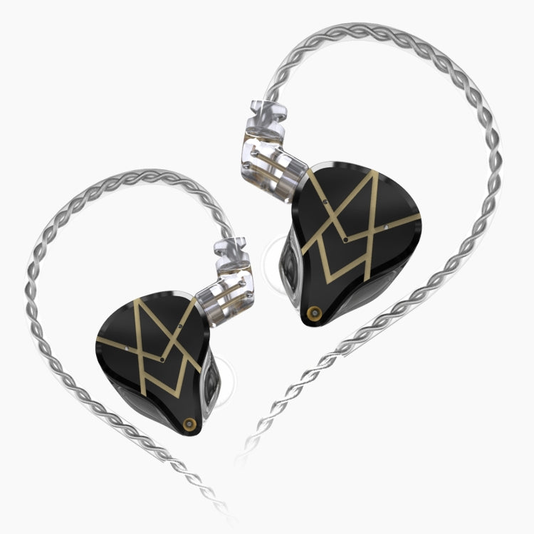 KZ ASX 20-unit Balance Armature Monitor HiFi In-Ear Wired Earphone No Mic(Black) - free shipping - PMC TechLife - Order now!