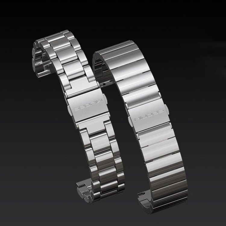 For Huawei Band 6 / Honor Band 6 / 7 MIJOBS Bamboo Joint Stainless Steel Metal Buckle Watch Band(Silver) - free shipping - PMC TechLife - Order now!