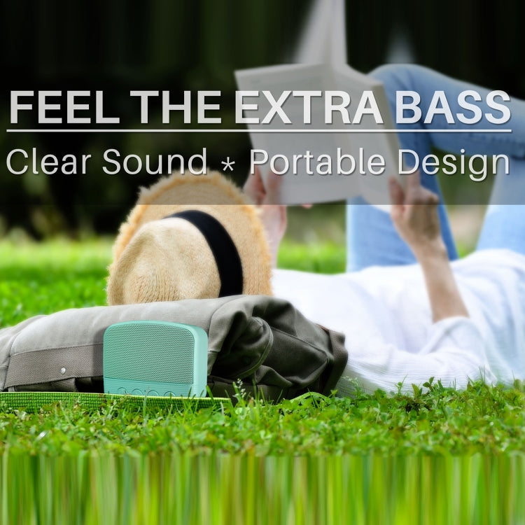 New Rixing NR-101 Mini TWS Bluetooth Speaker(Bright Green) - Desktop Speaker by NewRixing | Online Shopping South Africa | PMC TechLife | Buy Now Pay Later Mobicred