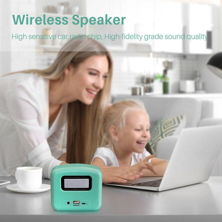 New Rixing NR-101 Mini TWS Bluetooth Speaker(Black) - Desktop Speaker by NewRixing | Online Shopping South Africa | PMC TechLife | Buy Now Pay Later Mobicred