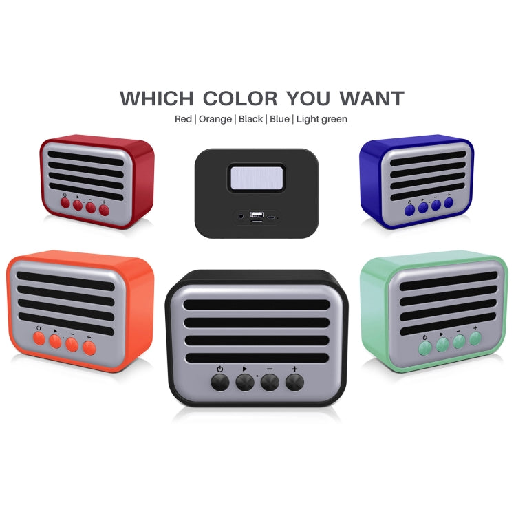 New Rixing NR-102 Mini TWS Bluetooth Speaker(Blue) - Desktop Speaker by NewRixing | Online Shopping South Africa | PMC TechLife | Buy Now Pay Later Mobicred