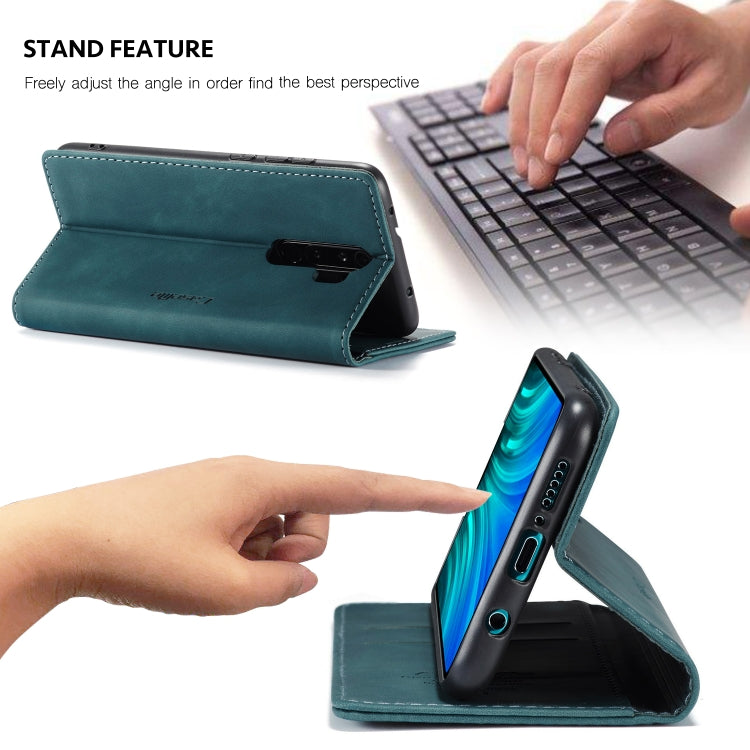 For Xiaomi Redmi Note 8 Pro CaseMe-013 Multifunctional Horizontal Flip Leather Case with Card Slot & Holder & Wallet(Blue) - Xiaomi Cases by CaseMe | Online Shopping South Africa | PMC TechLife | Buy Now Pay Later Mobicred