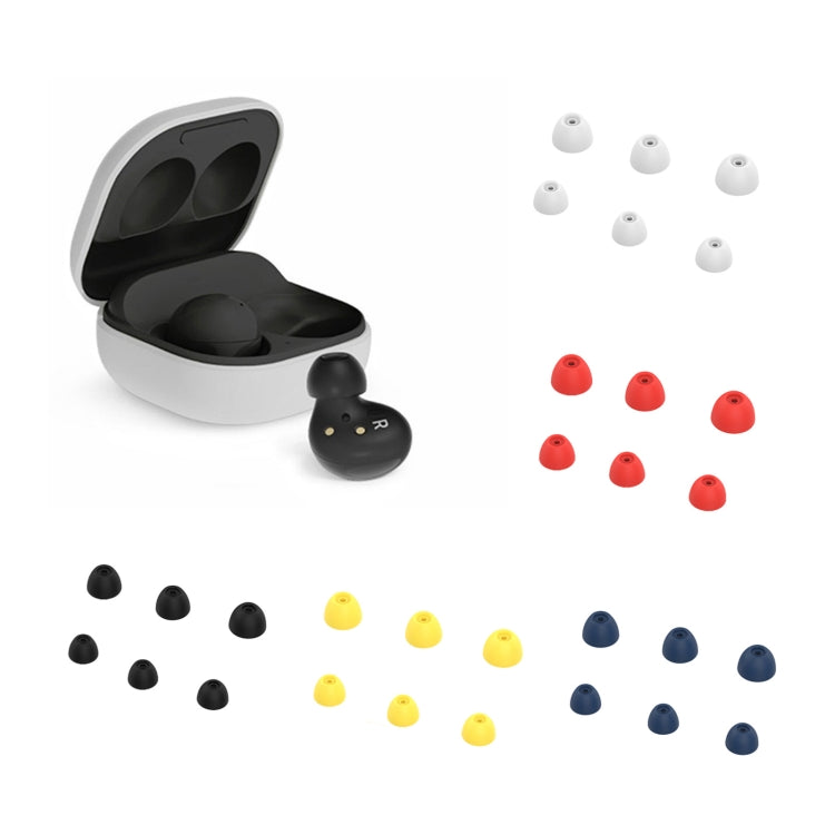 For Samsung Galaxy Buds2 Wireless Earphone Silicone Earplug Sleeve Ear Cap Earmuffs(Red) - Anti-dust & Ear Caps by PMC TechLife | Online Shopping South Africa | PMC TechLife