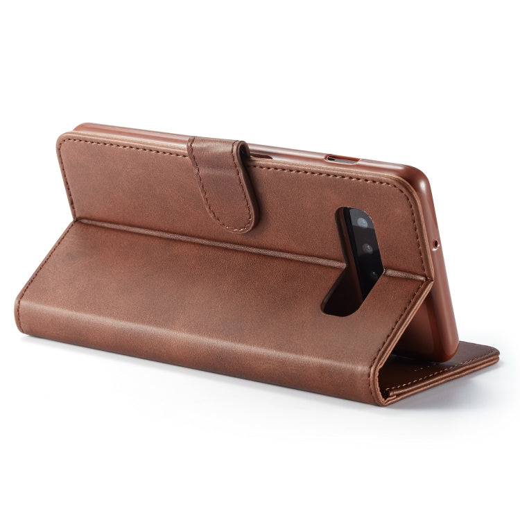 For Galaxy S10 LC.IMEEKE Calf Texture Horizontal Flip Leather Case, with Holder & Card Slots & Wallet(Black) - free shipping - PMC TechLife - Order now!