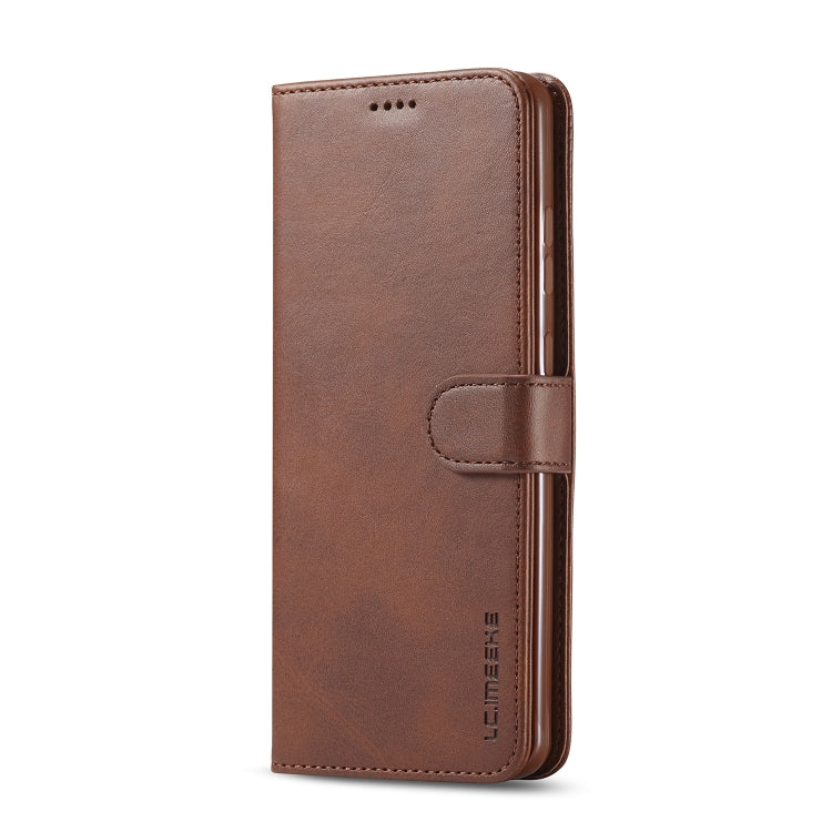 For Xiaomi Mi 11T / 11T Pro LC.IMEEKE Calf Texture Horizontal Flip Phone Leather Case with Holder & Card Slots & Wallet(Brown) - Xiaomi Cases by LC.IMEEKE | Online Shopping South Africa | PMC TechLife | Buy Now Pay Later Mobicred