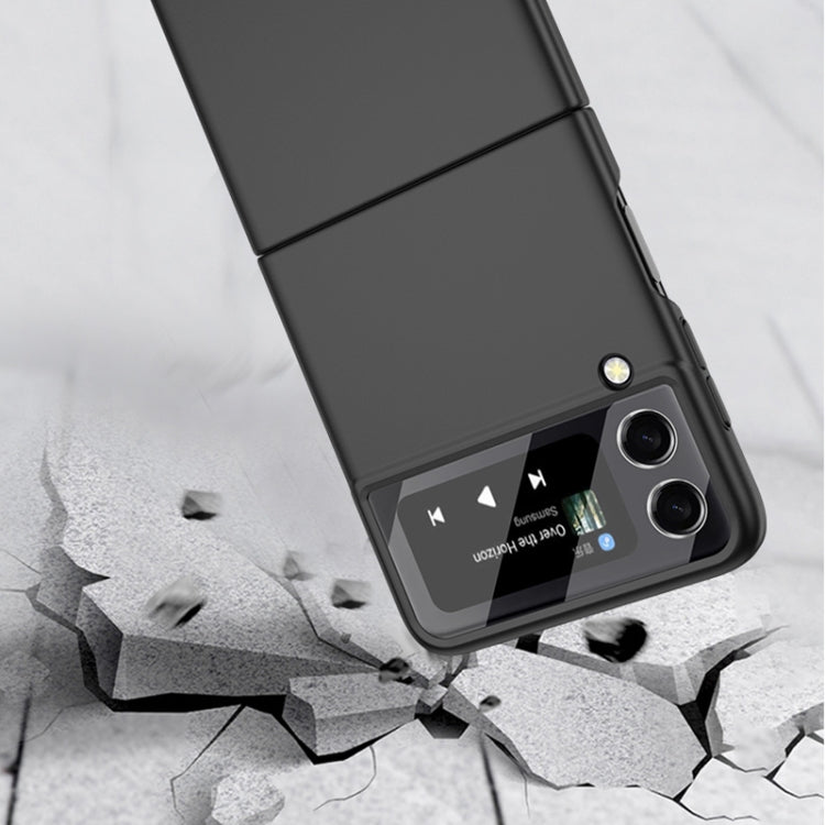 For Samsung Galaxy Z Flip3 5G GKK Integrated Ultra-thin Full Coverage Phone Flip Case(Dark Green) - Galaxy Phone Cases by GKK | Online Shopping South Africa | PMC TechLife | Buy Now Pay Later Mobicred