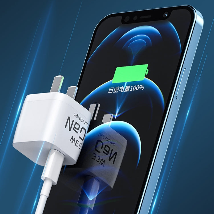 WK WP-U133 GaN 33W Cube Sugar Gallium Nitride Charger with USB to USB-C / Type-C Data Cable, CN Plug - USB Charger by WK | Online Shopping South Africa | PMC TechLife | Buy Now Pay Later Mobicred