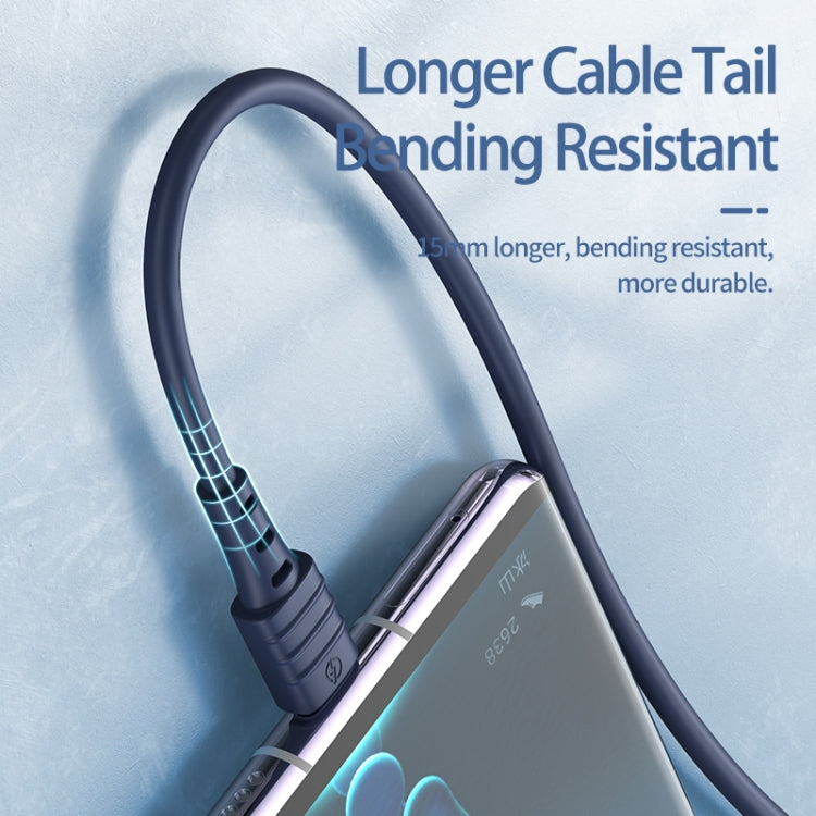 REMAX RC-179a 2.4A Type-C / USB-C High Elastic TPE Fast Charging Data Cable, Length: 1m(White) - USB-C & Type-C Cable by REMAX | Online Shopping South Africa | PMC TechLife | Buy Now Pay Later Mobicred