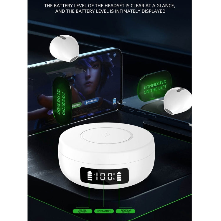 X6WS Mini Noise Reduction Digital Display TWS Wireless Bluetooth Earphone(Black) - TWS Earphone by PMC TechLife | Online Shopping South Africa | PMC TechLife