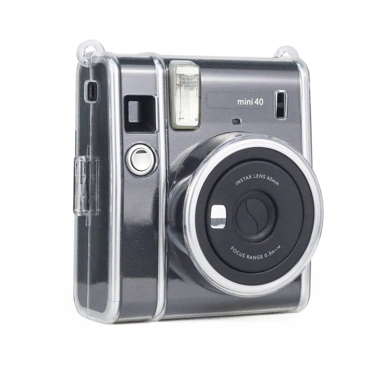 Protective Crystal Case with Strap For FUJIFILM Instax mini 40(Transparent) - free shipping - PMC TechLife - Order now!