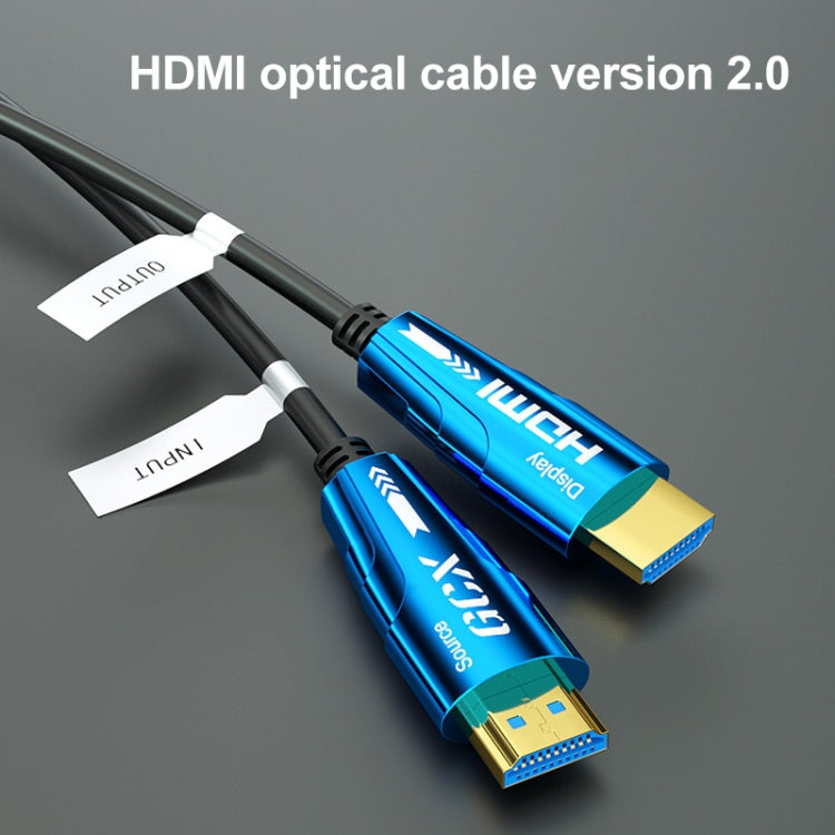 HDMI 2.0 Male to HDMI 2.0 Male 4K HD Active Optical Cable, Cable Length:10m - Audio Optical Cables by PMC TechLife | Online Shopping South Africa | PMC TechLife