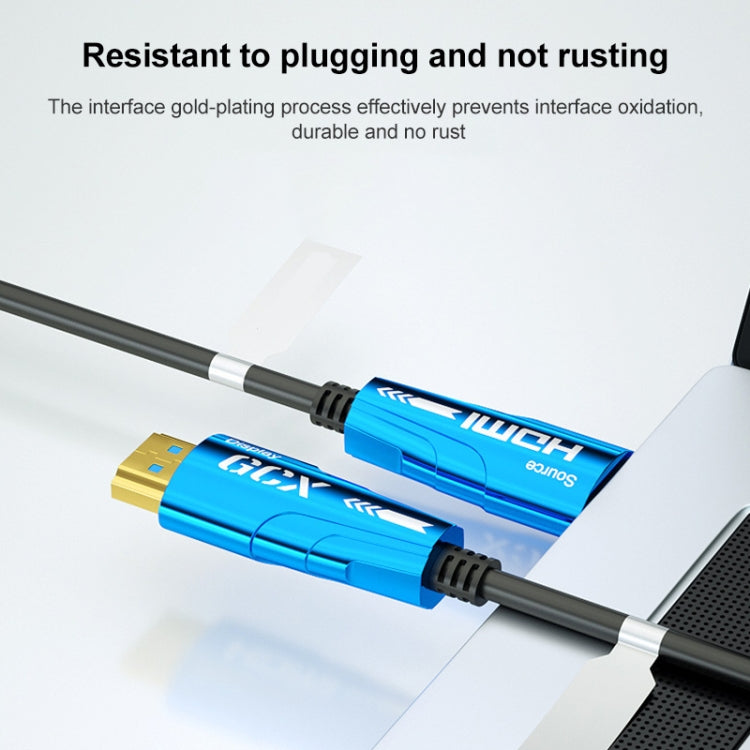 HDMI 2.0 Male to HDMI 2.0 Male 4K HD Active Optical Cable, Cable Length:15m - Audio Optical Cables by PMC TechLife | Online Shopping South Africa | PMC TechLife