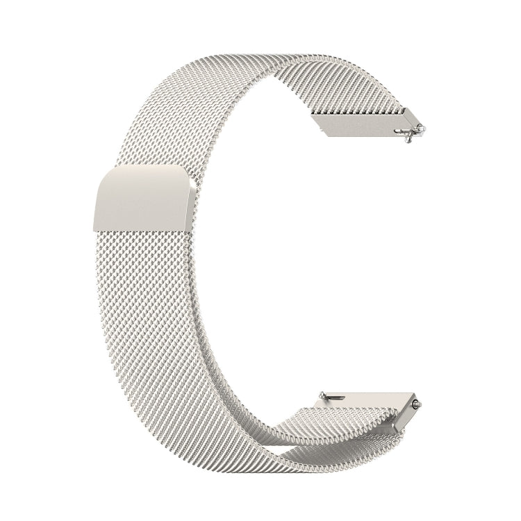 For Huawei Watch GT 3 46mm/GT Runner 22mm Milan Metal Watch Band (Starlight) - Watch Bands by PMC TechLife | Online Shopping South Africa | PMC TechLife