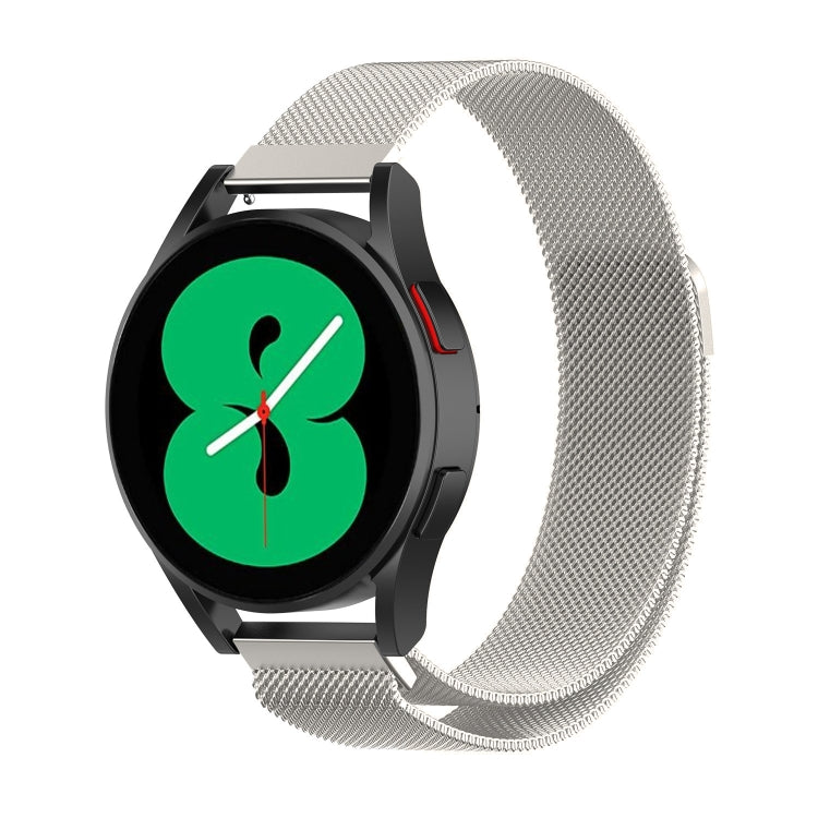 For Huawei Watch GT 3 42mm 20mm Milan Metal Watch Band (Starlight) - Watch Bands by PMC TechLife | Online Shopping South Africa | PMC TechLife