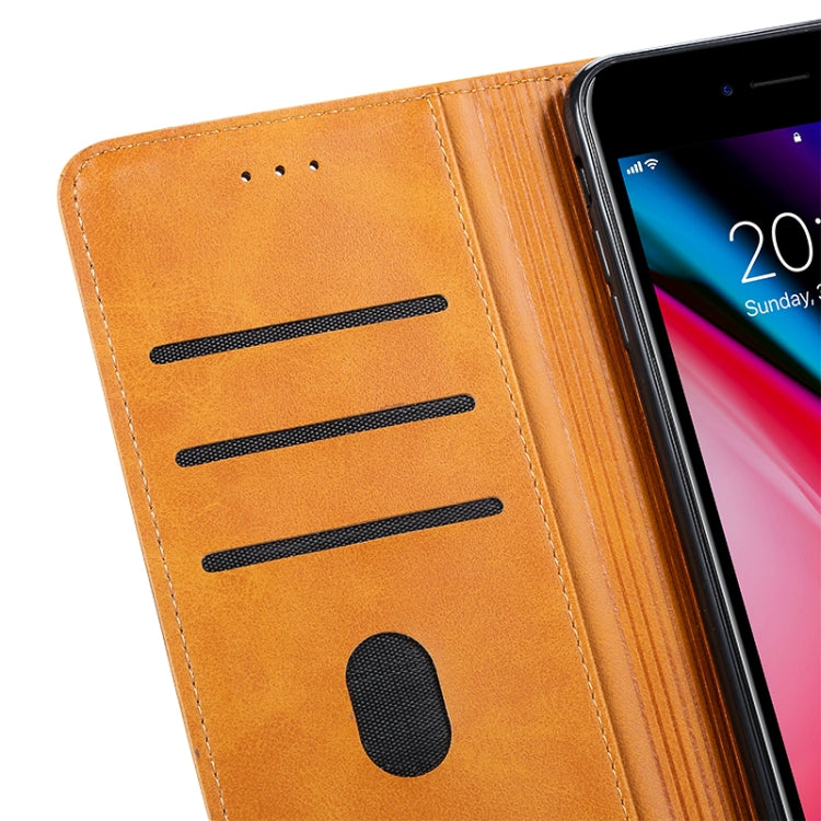 For iPhone 8 Plus / 7 Plus GUSSIM Magnetic Horizontal Flip Leather Case with Holder & Card Slots & & Wallet(Black) - More iPhone Cases by GUSSIM | Online Shopping South Africa | PMC TechLife | Buy Now Pay Later Mobicred