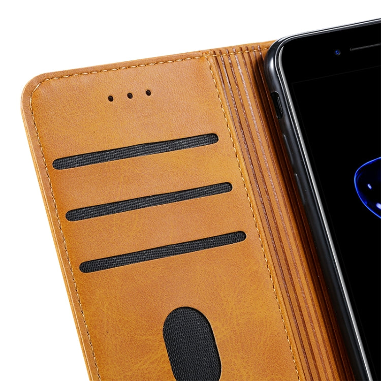 For iPhone 8  / 7 GUSSIM Magnetic Horizontal Flip Leather Case with Holder & Card Slots & & Wallet(Black) - free shipping - PMC TechLife - Order now!